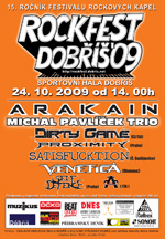 Plak�t Rockfest Dob�� 2009