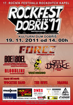 Plak�t Rockfest Dob�� 2011